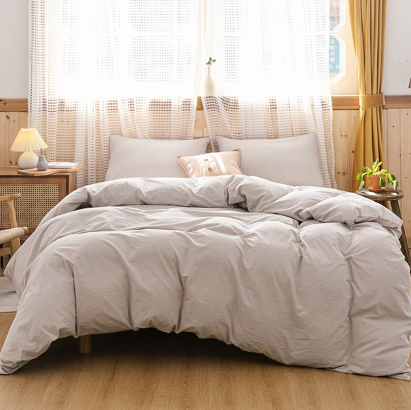 Ecocott Other - Ecocott Duvet Cover Set - King Size - beige